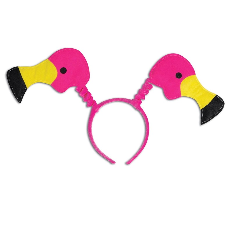 12 Pack Beistle Luau Party Flamingo Boppers