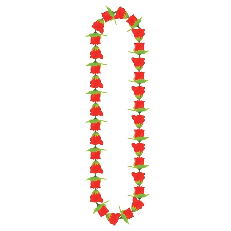 12 Pack Beistle Luau Party Rose Fabric Lei