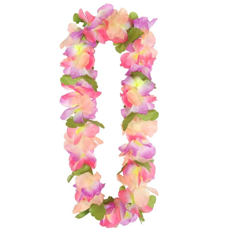 12 Pack Beistle Luau Party Silk 'N Petals Tropical Garden Lei