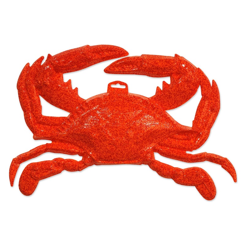 24 Pack Beistle Luau Party Plastic Crab