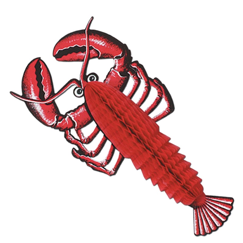 24 Pack Beistle Luau Party Tissue Lobster