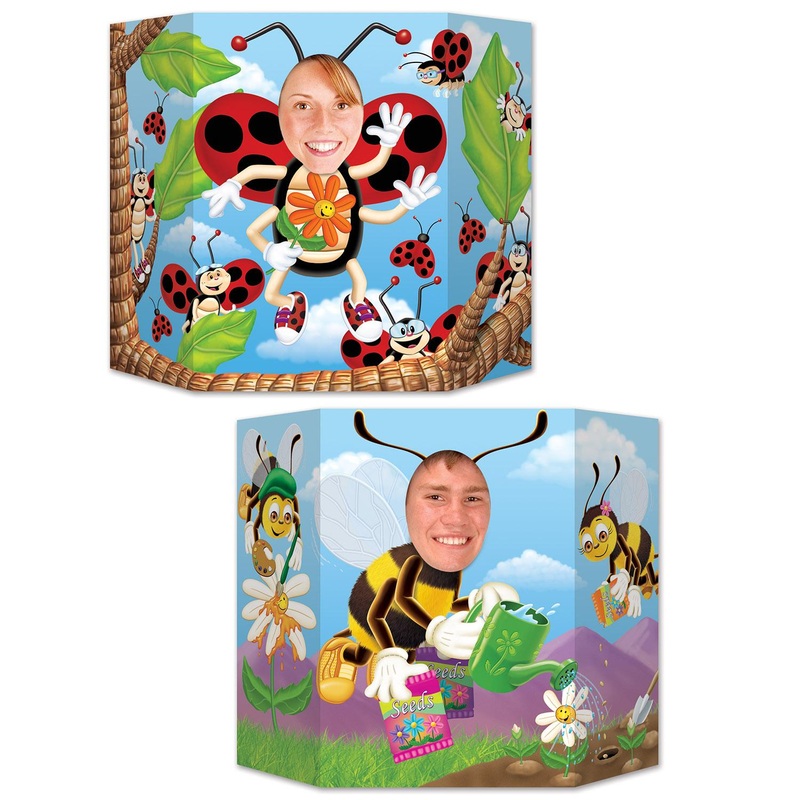 6 Pack Beistle Ladybug/Bumblebee Party Photo Prop
