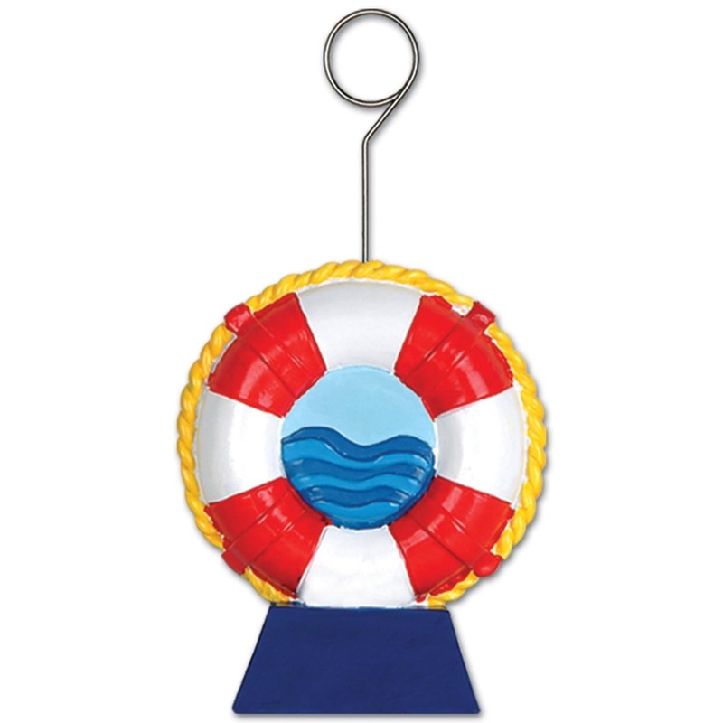 6 Pack Beistle Life Preserver Photo/Balloon Holder
