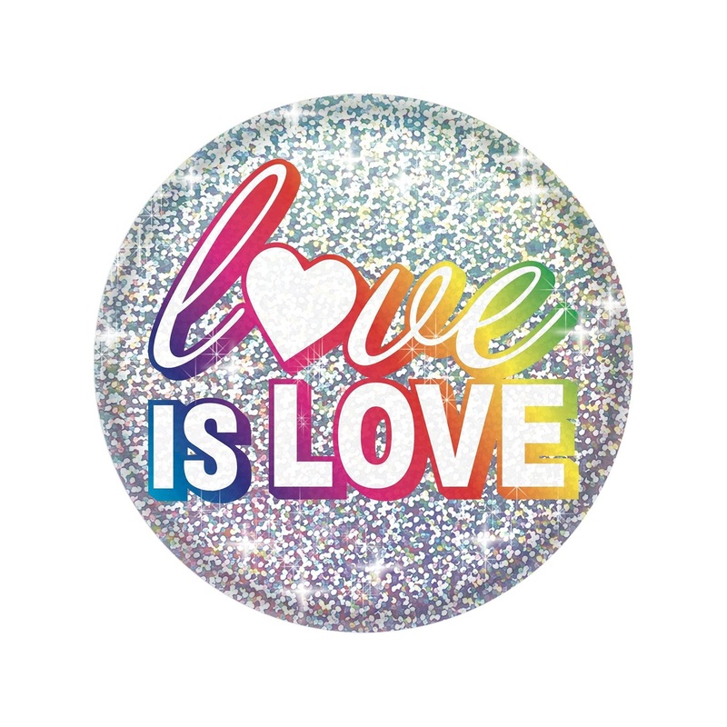 6 Pack Beistle Love Is Love Button