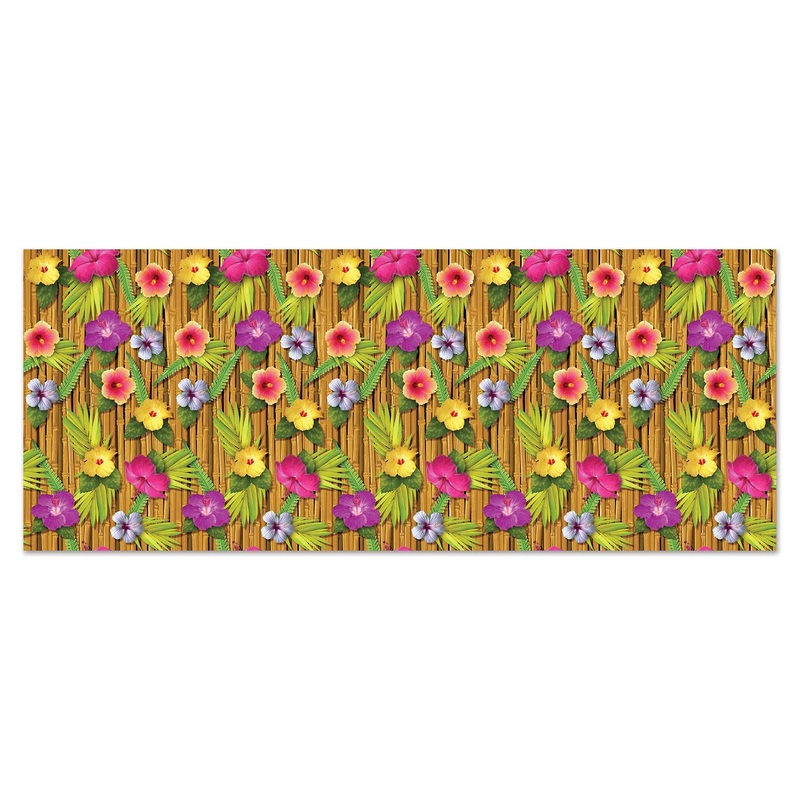 6 Pack Beistle Luau Backdrop