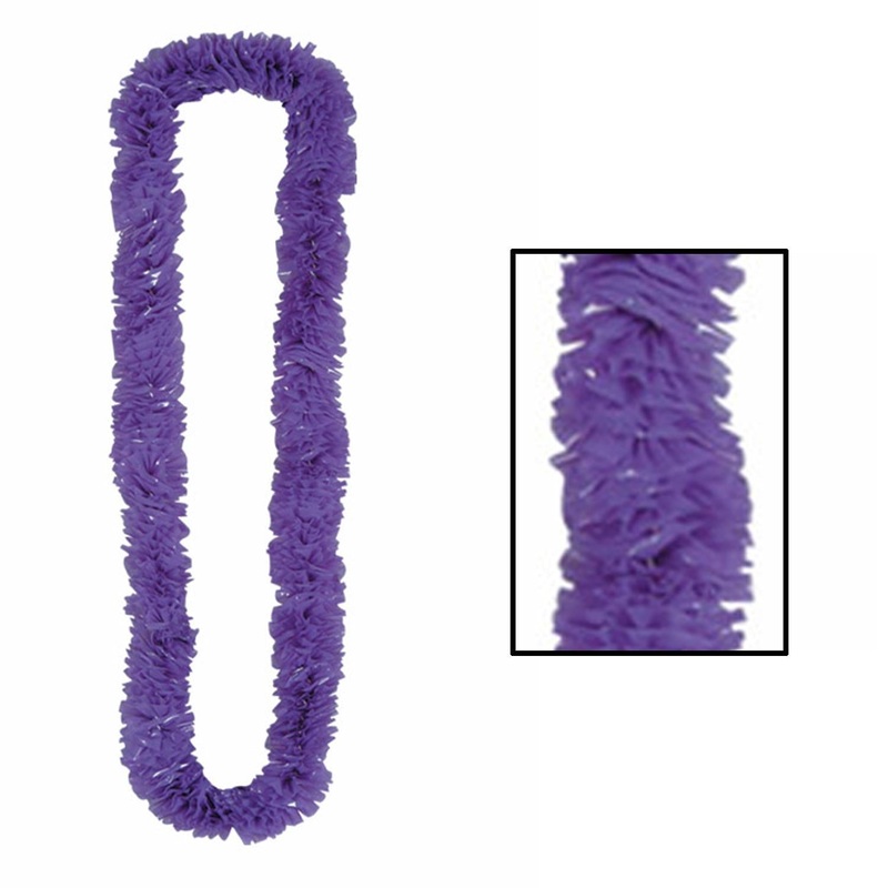 720 Pack Beistle Luau Party Soft-Twist Poly Leis purple