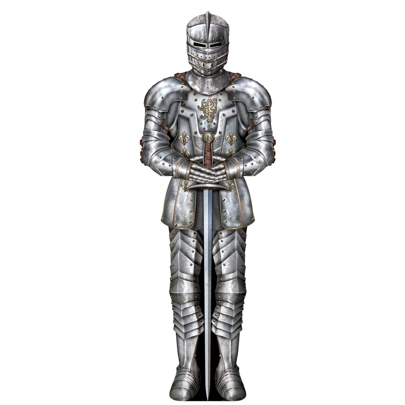 12 Pack Beistle Jointed Suit Of Armor Party Decoration