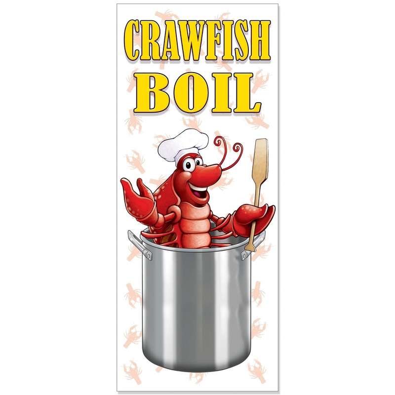 12 Pack Beistle Mardi Gras Crawfish Boil Door Cover