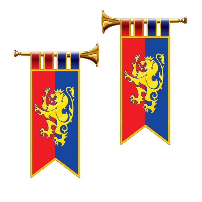24 Pack Beistle Herald Trumpet Party Cutouts