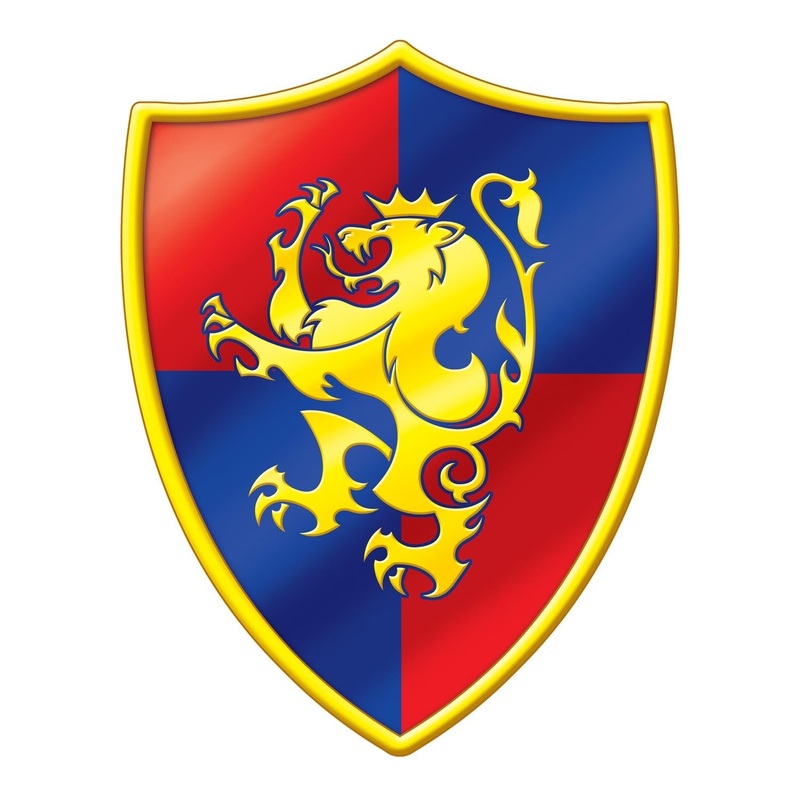 24 Pack Beistle Medieval Crest Party Cutout