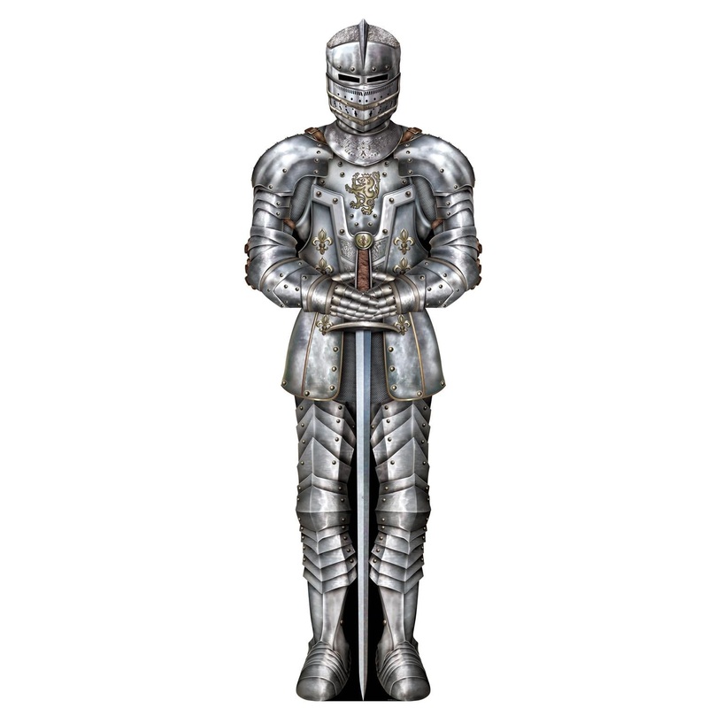 24 Pack Beistle Suit Of Armor Party Cutout