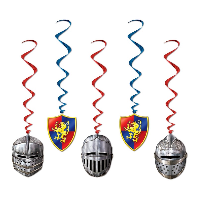 30 Piece Beistle Medieval Party Whirls