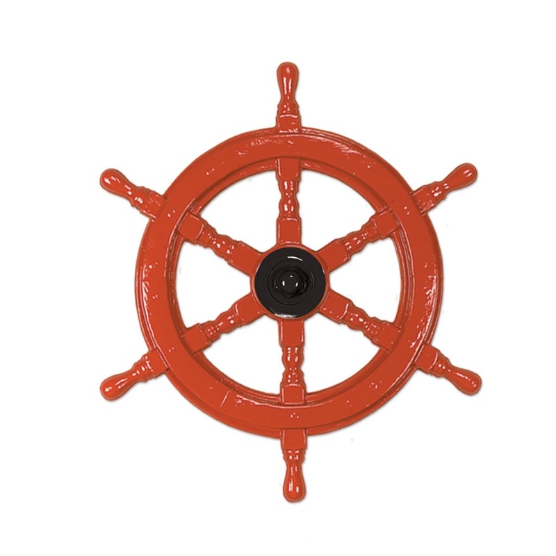 24 Pack Beistle Nautical Party Plastic Ship's Helm