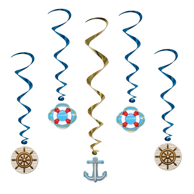 30 Piece Beistle Cruise Ship Party Whirls