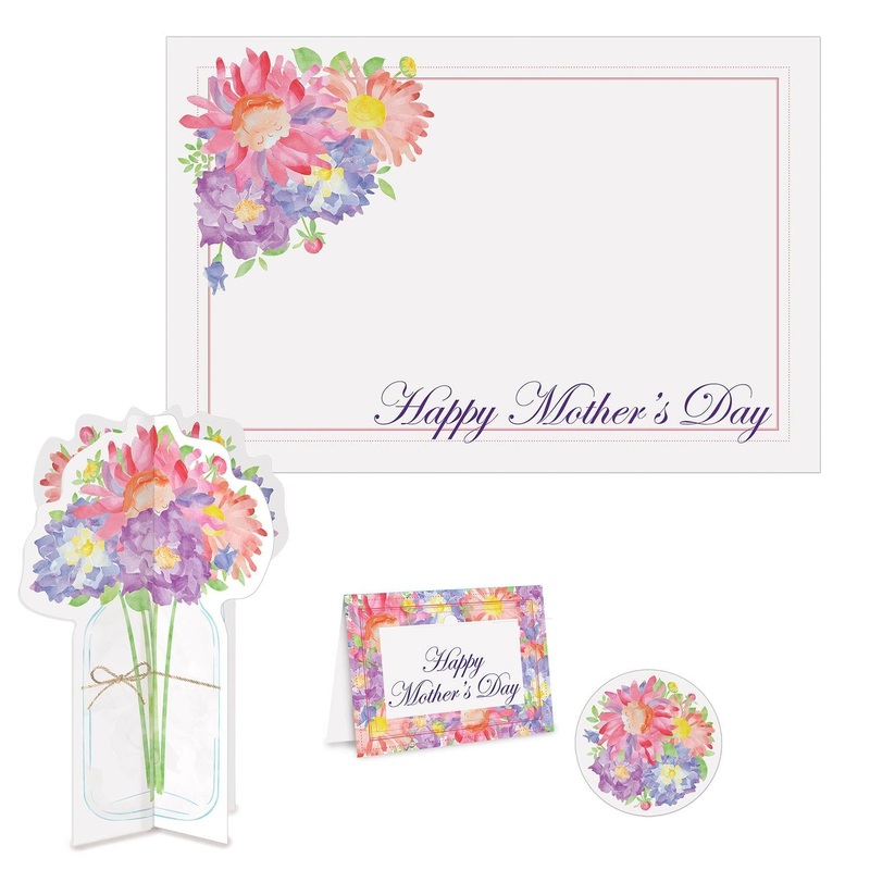 6 Pack Beistle Mother's Day 4 Piece Place Setting Kit