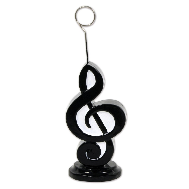 6 Pack Beistle Musical Note Photo/Balloon Party Holder