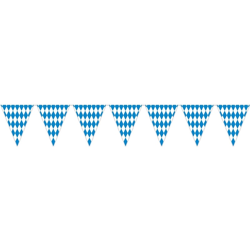 12 Pack Beistle 12 ft. Oktoberfest Pennant Banner (Triangle)