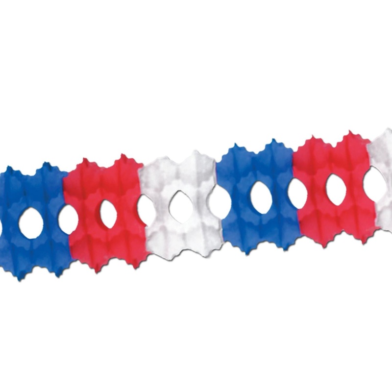 12 Pack Beistle Arcade Party Garland - red - white - blue