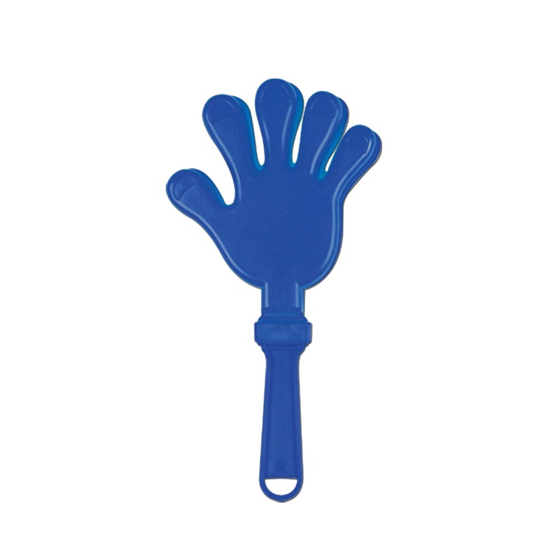 12 Pack Beistle Hand Party Clapper - blue