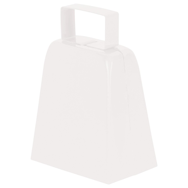 12 Pack Beistle Party Cowbells - white