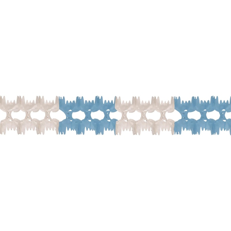12 Pack Beistle Party Pageant Garland - Light blue/white