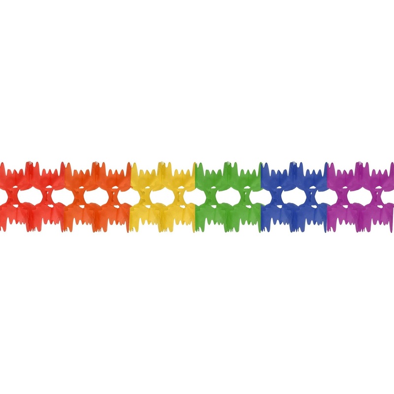 12 Pack Beistle Party Pageant Garland - rainbow