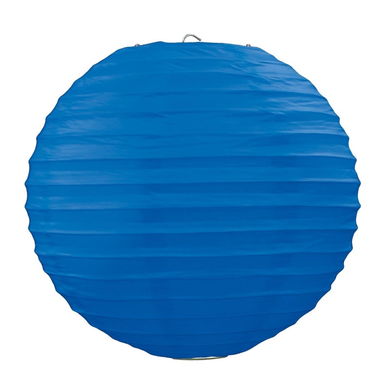18 Pack Beistle Party Paper Lanterns blue