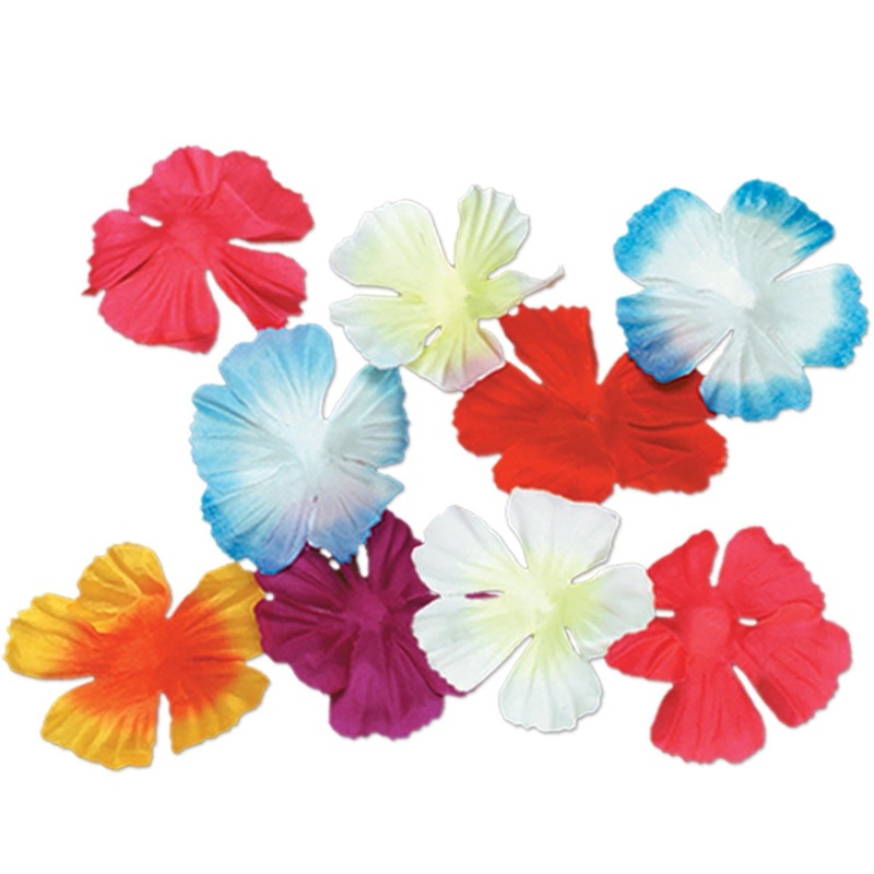 960 Piece Beistle Luau Party Parti-Color Silk 'N Petals