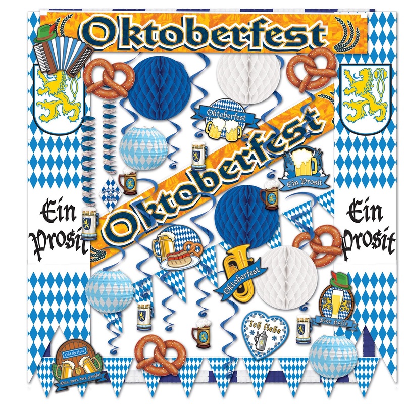 Beistle 42 Piece Oktoberfest Decorating Kit