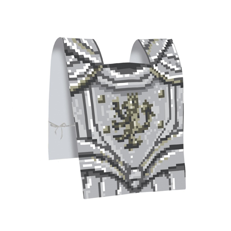 12 Pack Beistle Plastic 8-Bit Knight Vest