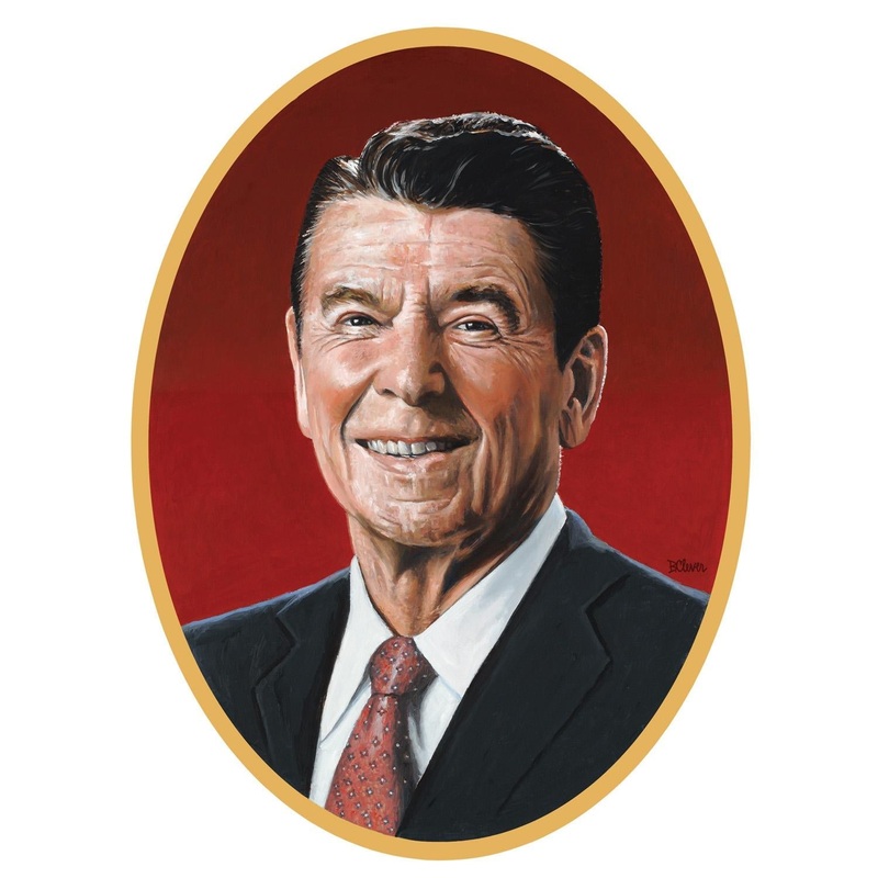 12 Pack Beistle Reagan Party Cutout