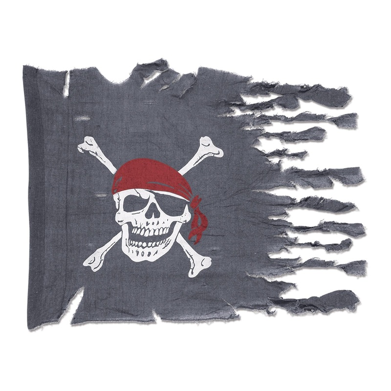 12 Pack Beistle Weathered Pirate Party Flag