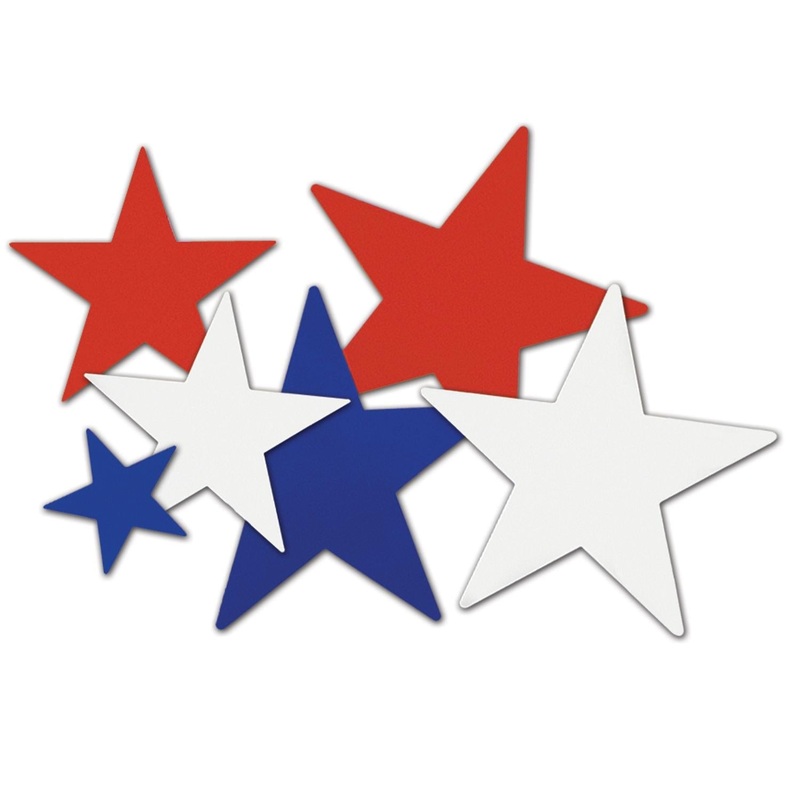 216 Piece Beistle Star Party Cutouts