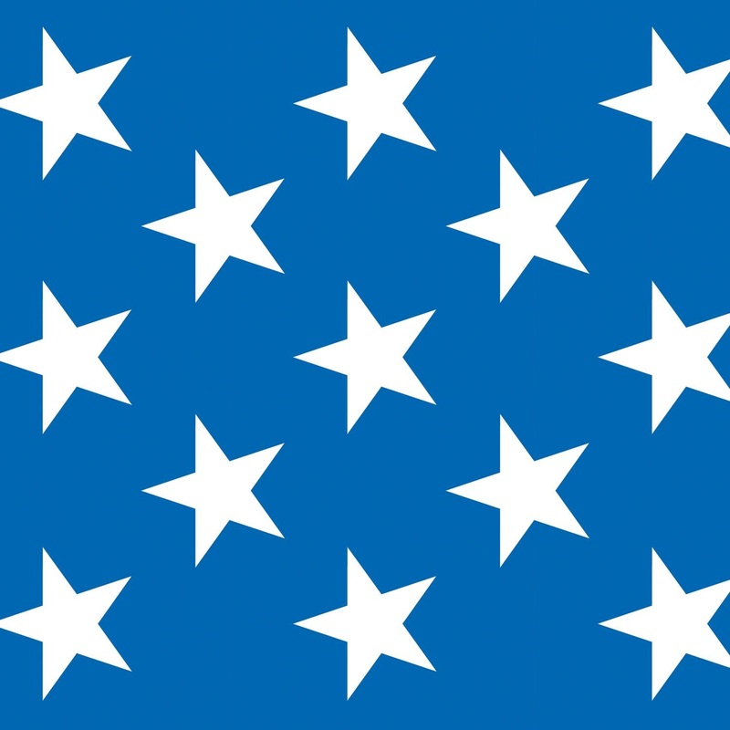 6 Pack Beistle Patriotic Stars Party Backdrop