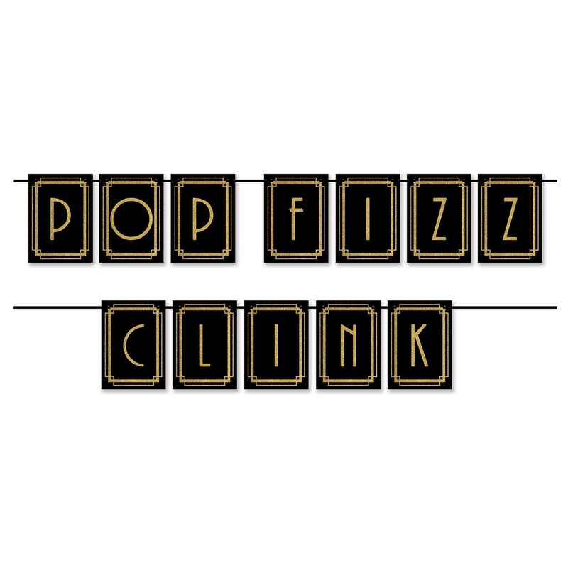 12 Pack Beistle New Year's Eve Pop - Fizz - Clink Streamer