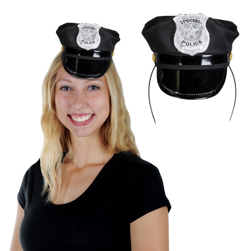 12 Pack Beistle Police Hat Headband
