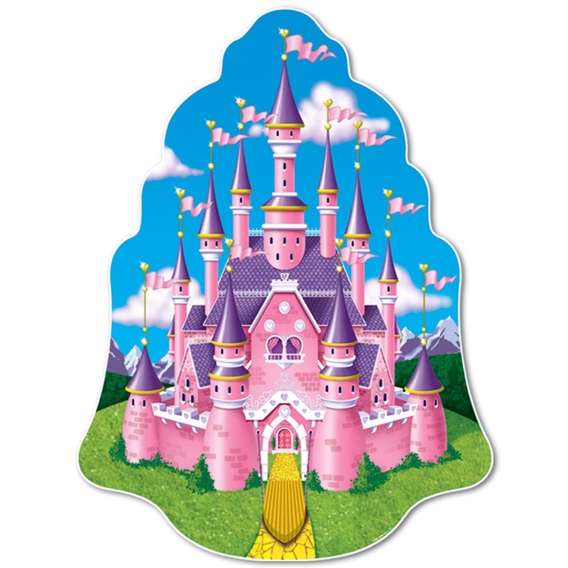 12 Pack Beistle Princess Castle Party Wall Plaque