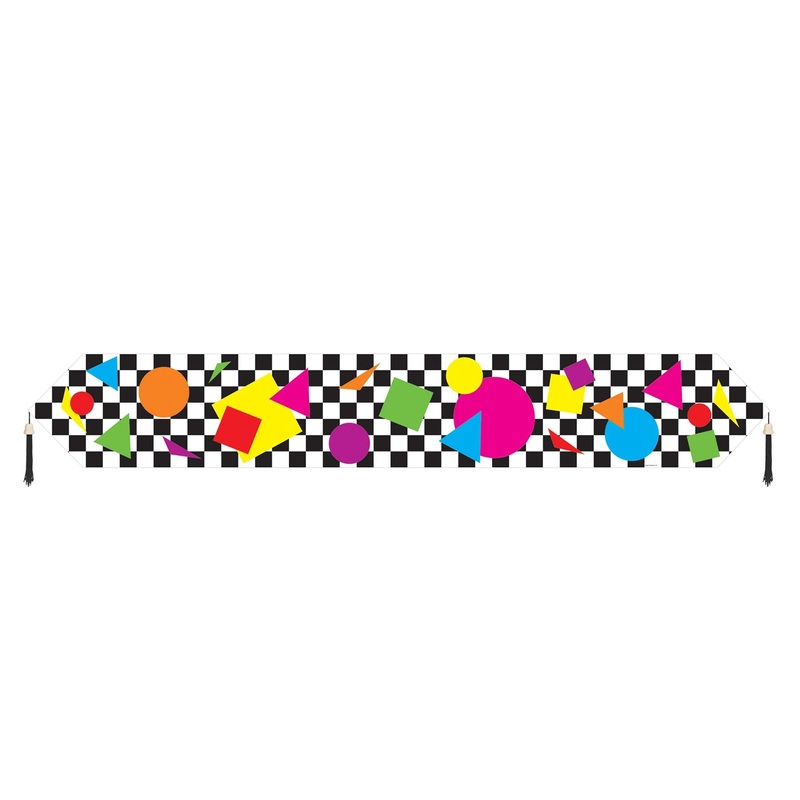 12 Pack Beistle Printed Party Shapes Paper Party Table Runner