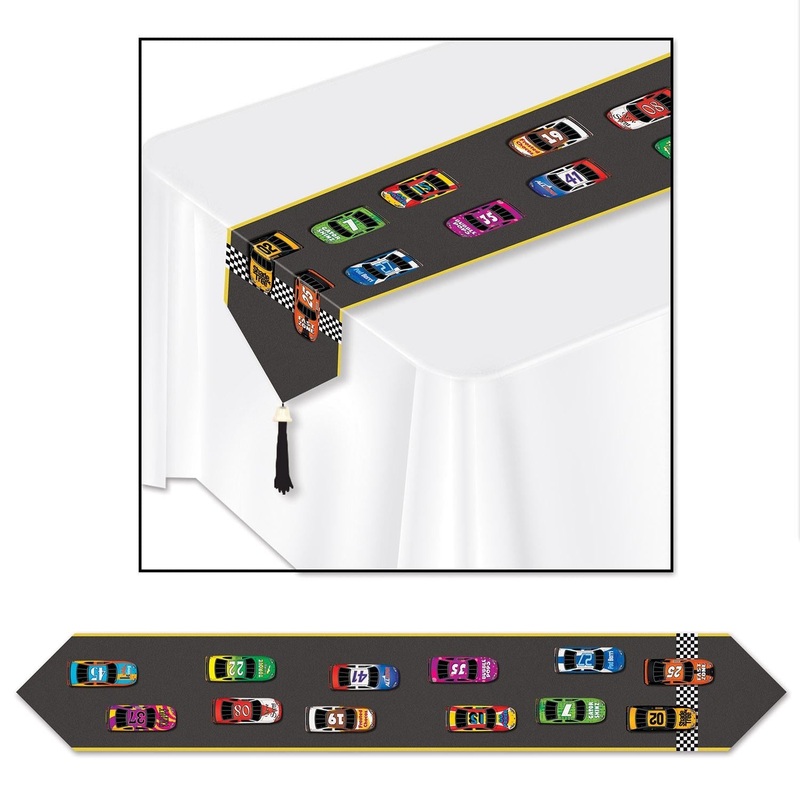 12 Pack Beistle Printed Racing Paper Party Table Runner