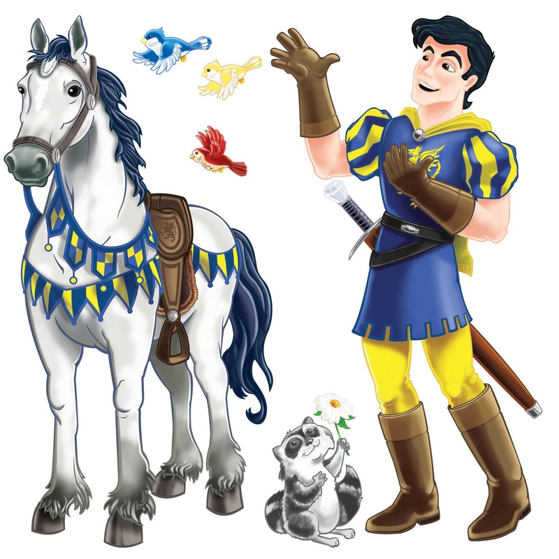 24 Pack Beistle Prince/Trusty Steed Party Props