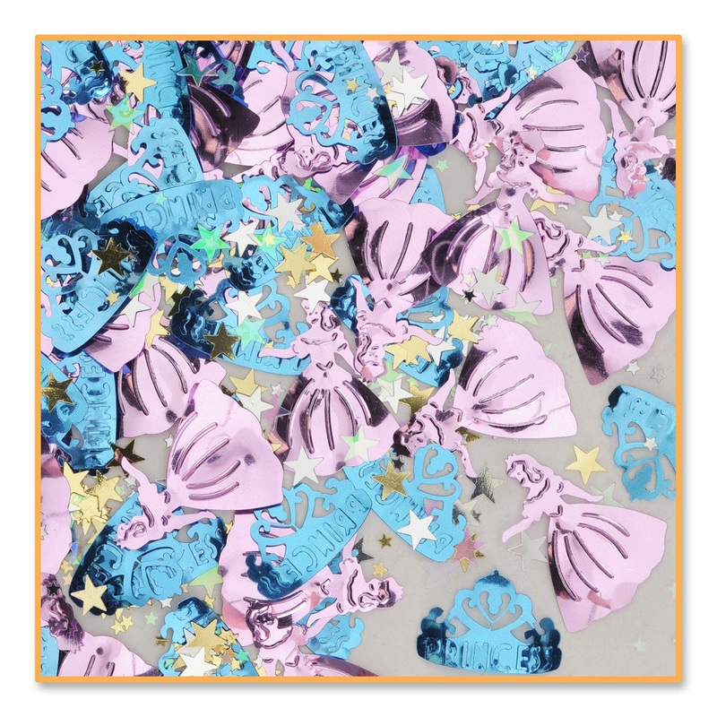 6 Pack Beistle Princess Party Confetti (0.5 Oz/Pkg)