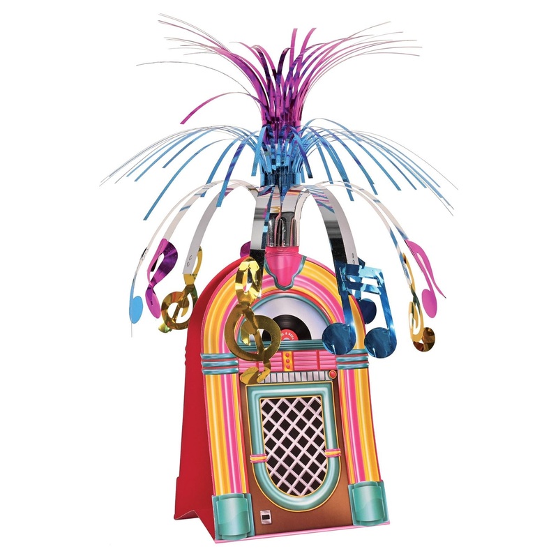 12 Pack Beistle Jukebox Party Centerpiece