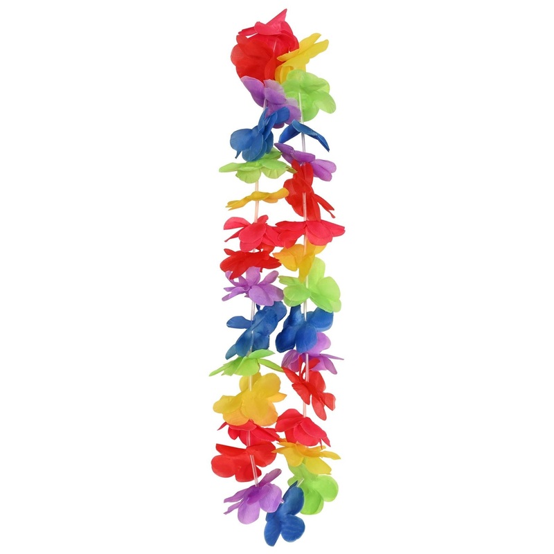 12 Pack Beistle Luau Party Rainbow Hawaiian Lei