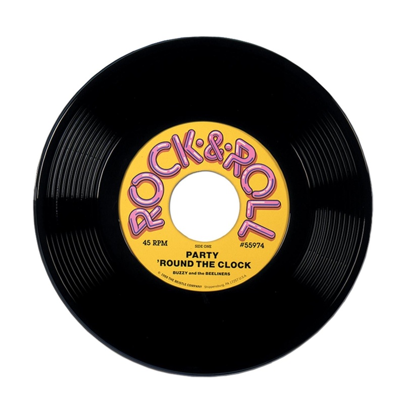 12 Pack Beistle Plastic Party Record