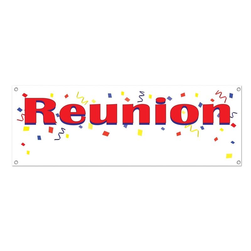 12 Pack Beistle Reunion Party Sign Banner