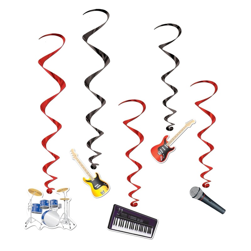 30 Piece Beistle Band Party Whirls
