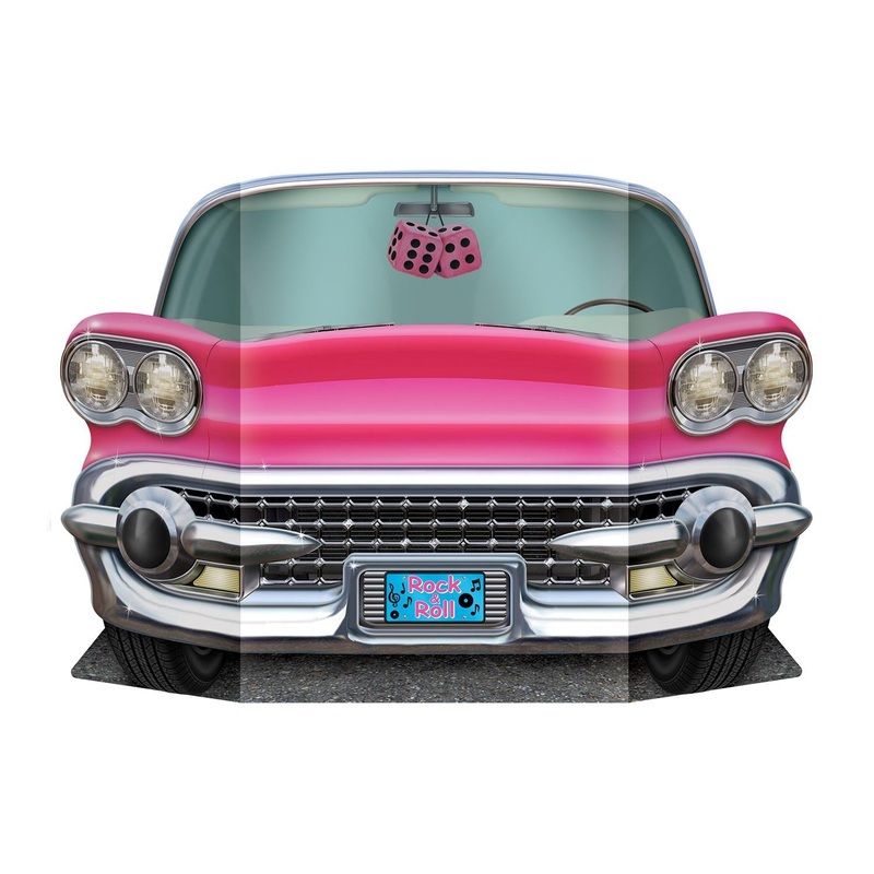 6 Pack Beistle Pink Convertible Party Photo Prop