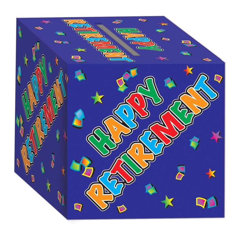 6 Pack Beistle Retirement Party Card Box