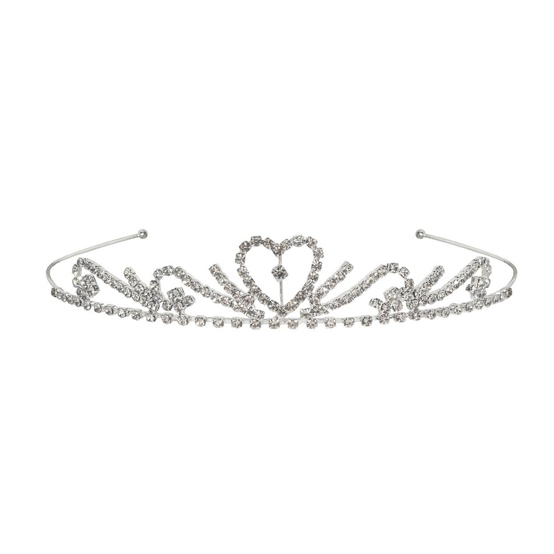 6 Pack Beistle Royal Love Rhinestone Tiara