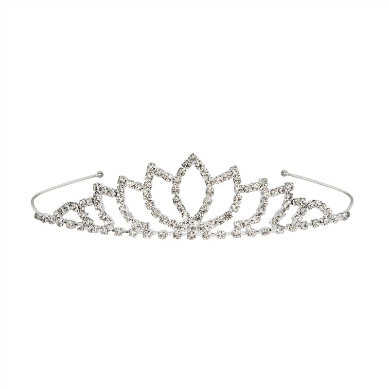 6 Pack Beistle Royal Queen Rhinestone Tiara